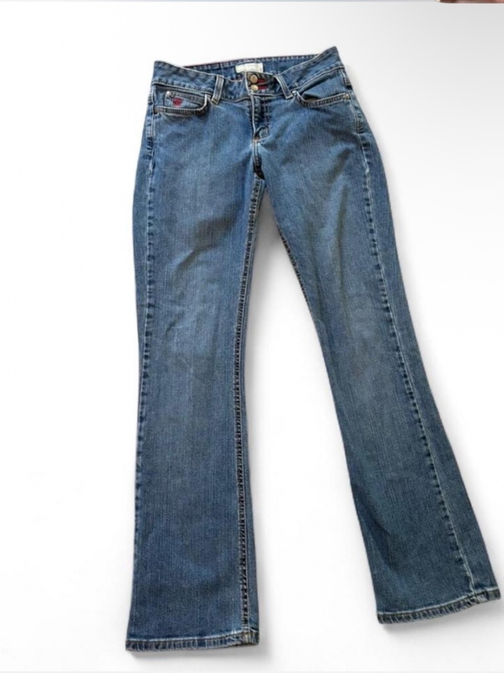 Y2K Double Button Low Rise Wrangler 20X Western Flare Jeans